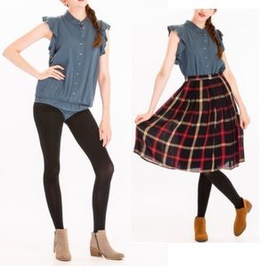 SALE! teal top with snaps